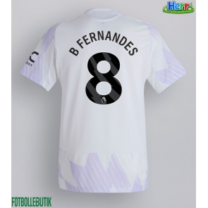 Manchester United Bruno Fernandes #8 Bortatröja 2025-26 Kortärmad